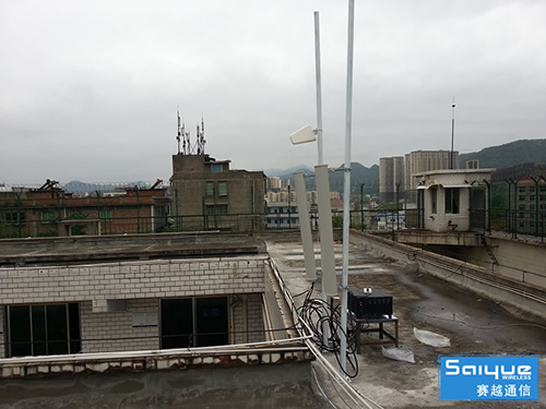  新县某看守所大功率手机信号屏蔽器（白噪声）案例